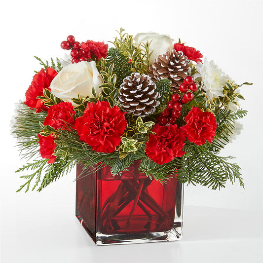 Christmas Market Bouquet –  Peonia Flowers Llc, Lakewood NJ