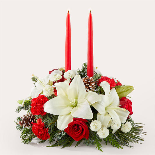 Seasonal Festivities Centerpiece –  Peonia Flowers Llc, Lakewood NJ