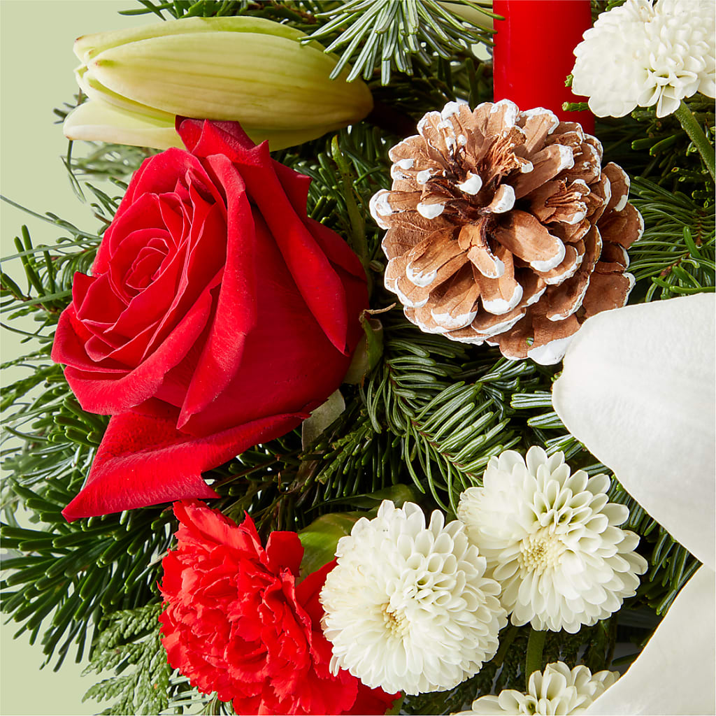 Seasonal Festivities Centerpiece –  Peonia Flowers Llc, Lakewood NJ