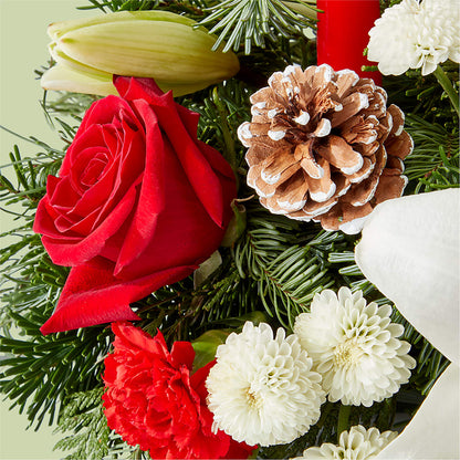 Seasonal Festivities Centerpiece –  Peonia Flowers Llc, Lakewood NJ