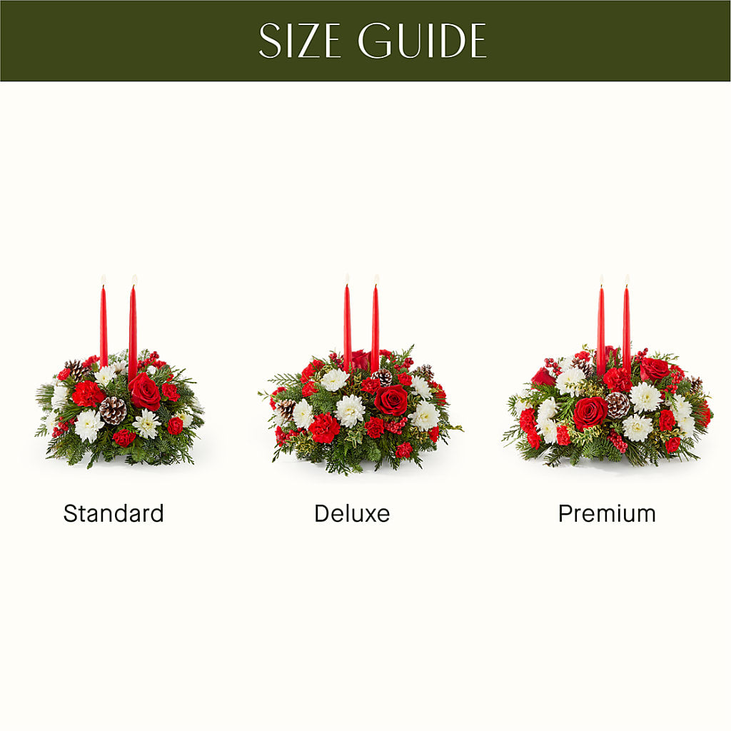 Holiday Soiree Centerpiece –  Peonia Flowers Llc, Lakewood NJ