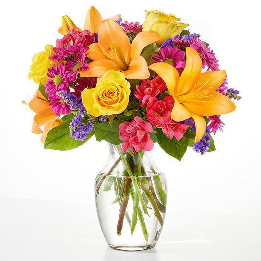 Colorful Visions Bouquet –  Peonia Flowers Llc, Lakewood NJ
