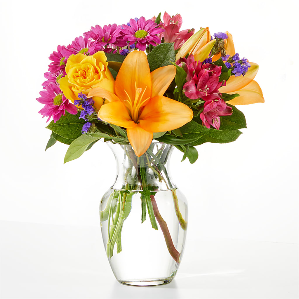 Colorful Visions Bouquet –  Peonia Flowers Llc, Lakewood NJ