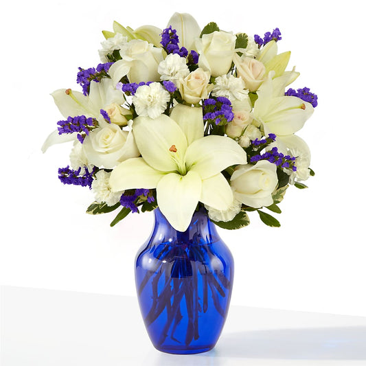 Sapphire Rush Bouquet –  Peonia Flowers Llc, Lakewood NJ
