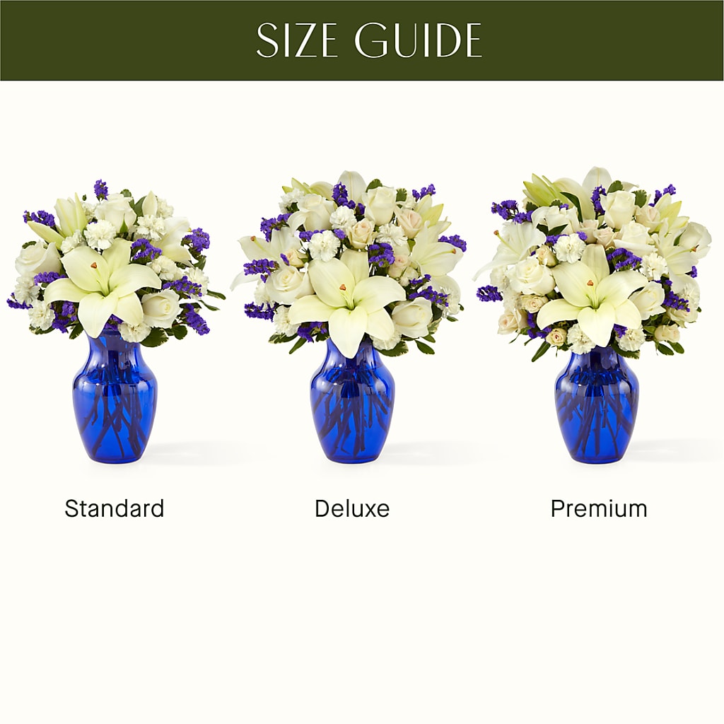 Sapphire Rush Bouquet –  Peonia Flowers Llc, Lakewood NJ