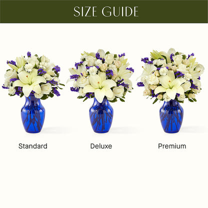 Sapphire Rush Bouquet –  Peonia Flowers Llc, Lakewood NJ
