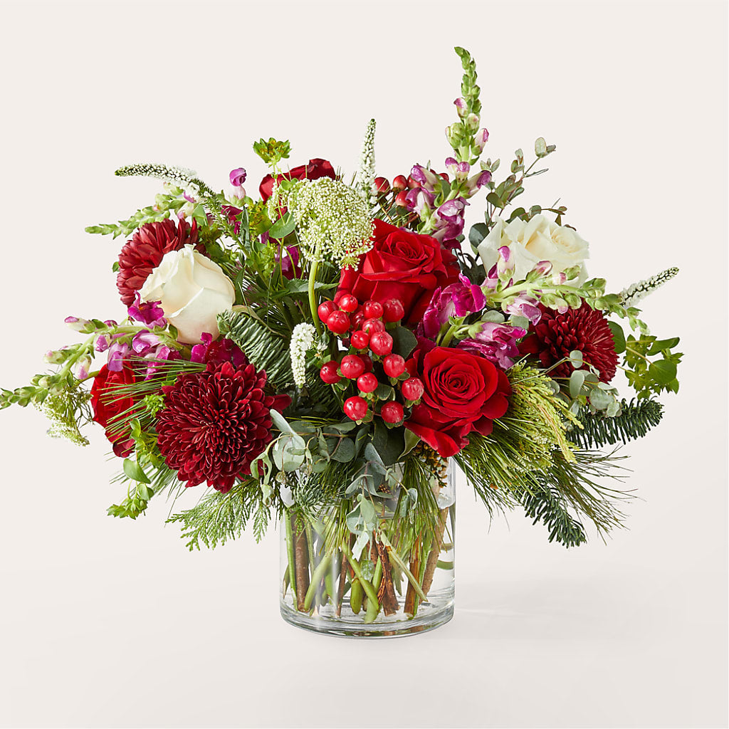Cranberry Fizz Bouquet –  Peonia Flowers Llc, Lakewood NJ