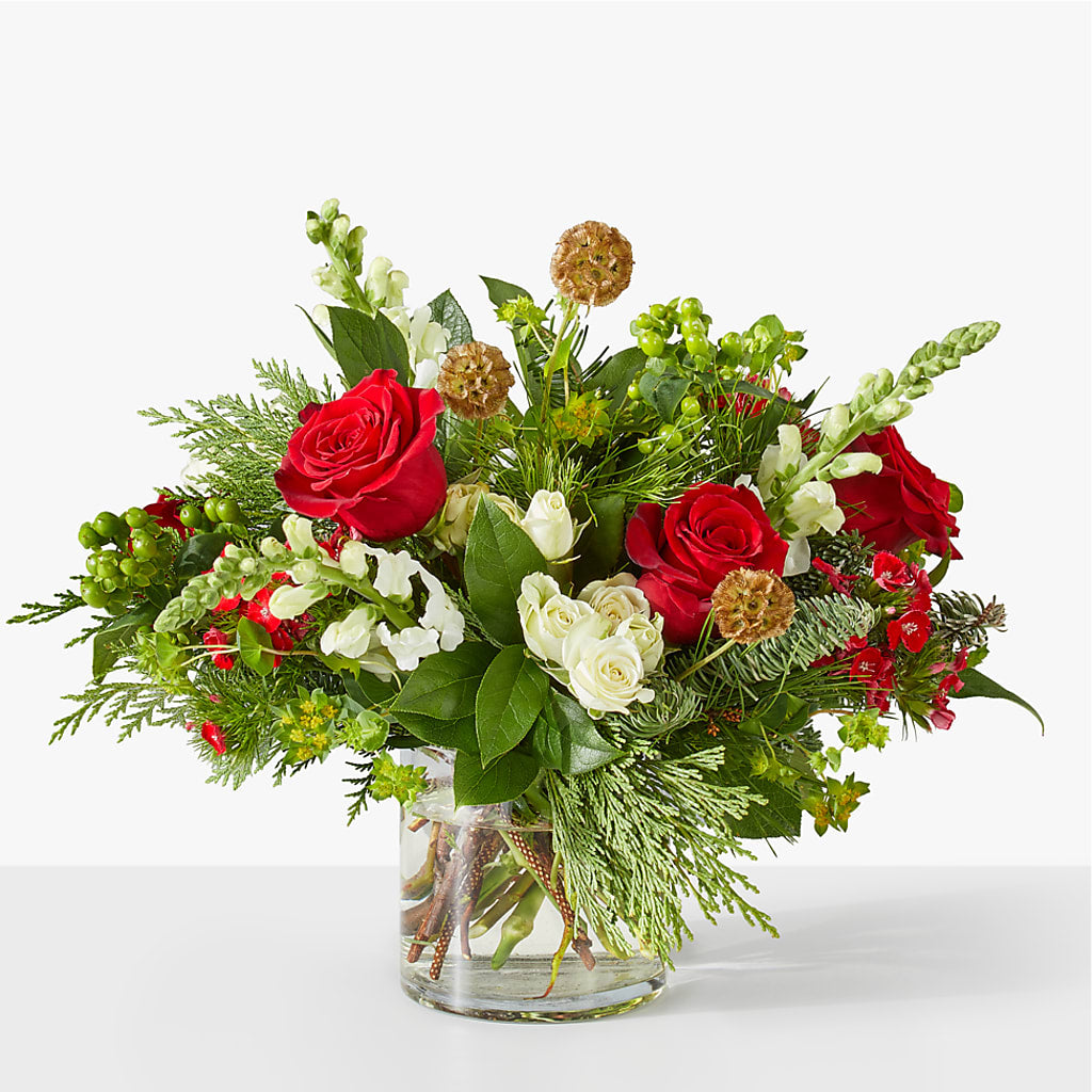 Deck the Halls Bouquet –  Peonia Flowers Llc, Lakewood NJ