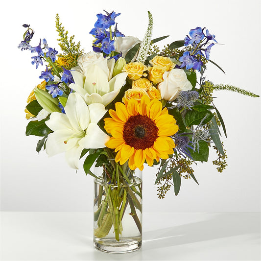 Wonderfully Sunny Bouquet –  Peonia Flowers Llc, Lakewood NJ