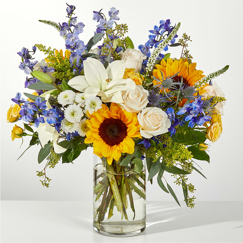 Wonderfully Sunny Bouquet –  Peonia Flowers Llc, Lakewood NJ