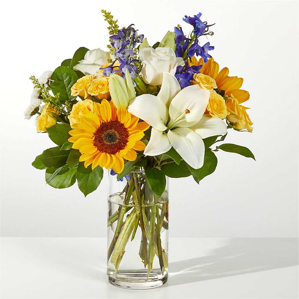Wonderfully Sunny Bouquet –  Peonia Flowers Llc, Lakewood NJ