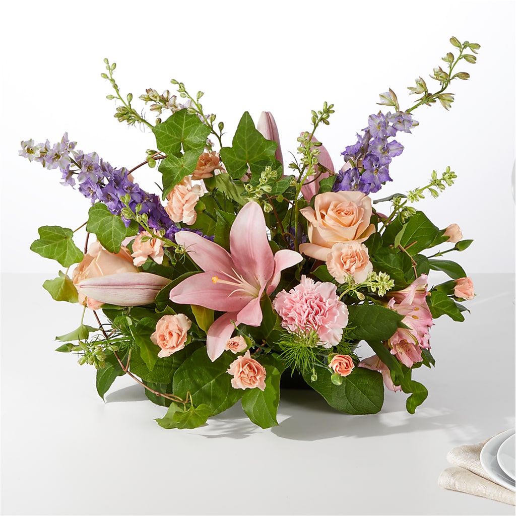 Blossom Time Centerpiece –  Peonia Flowers Llc, Lakewood NJ