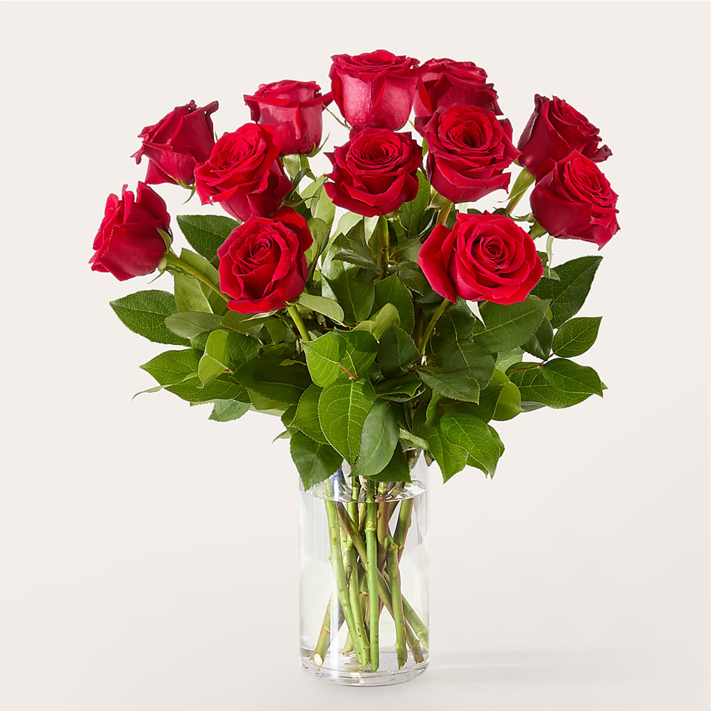 The One Red Rose Bouquet –  Peonia Flowers Llc, Lakewood NJ