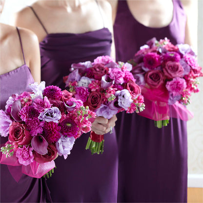 Bridesmaid's Garden Bouquet –  Peonia Flowers Llc, Lakewood NJ