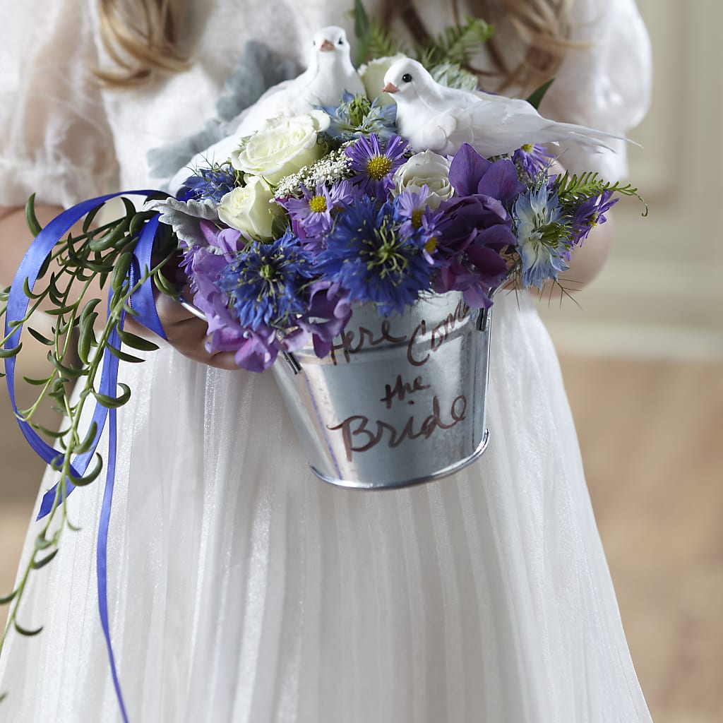 Enchantment Flower Girl Arrangement –  Peonia Flowers Llc, Lakewood NJ