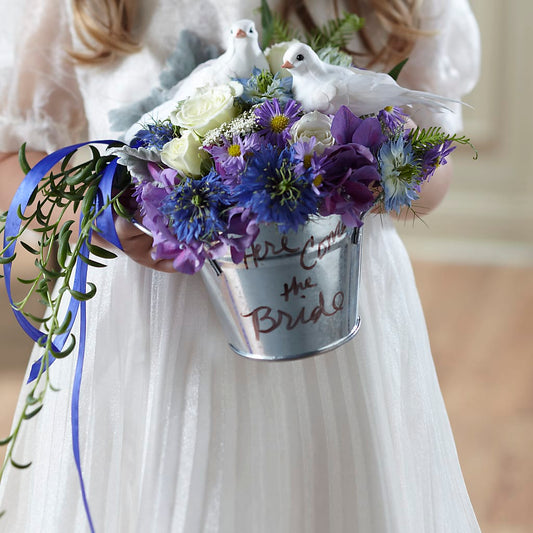 Enchantment Flower Girl Arrangement –  Peonia Flowers Llc, Lakewood NJ