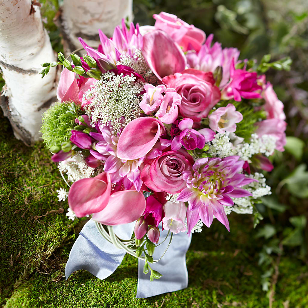 Pink Profusion Bouquet –  Peonia Flowers Llc, Lakewood NJ