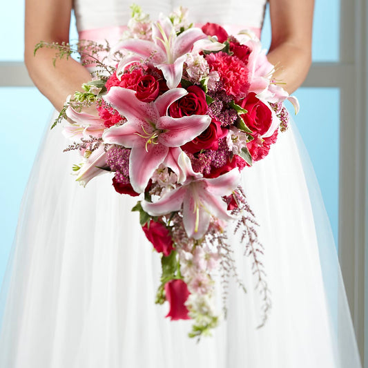 Lily & Rose Bouquet –  Peonia Flowers Llc, Lakewood NJ