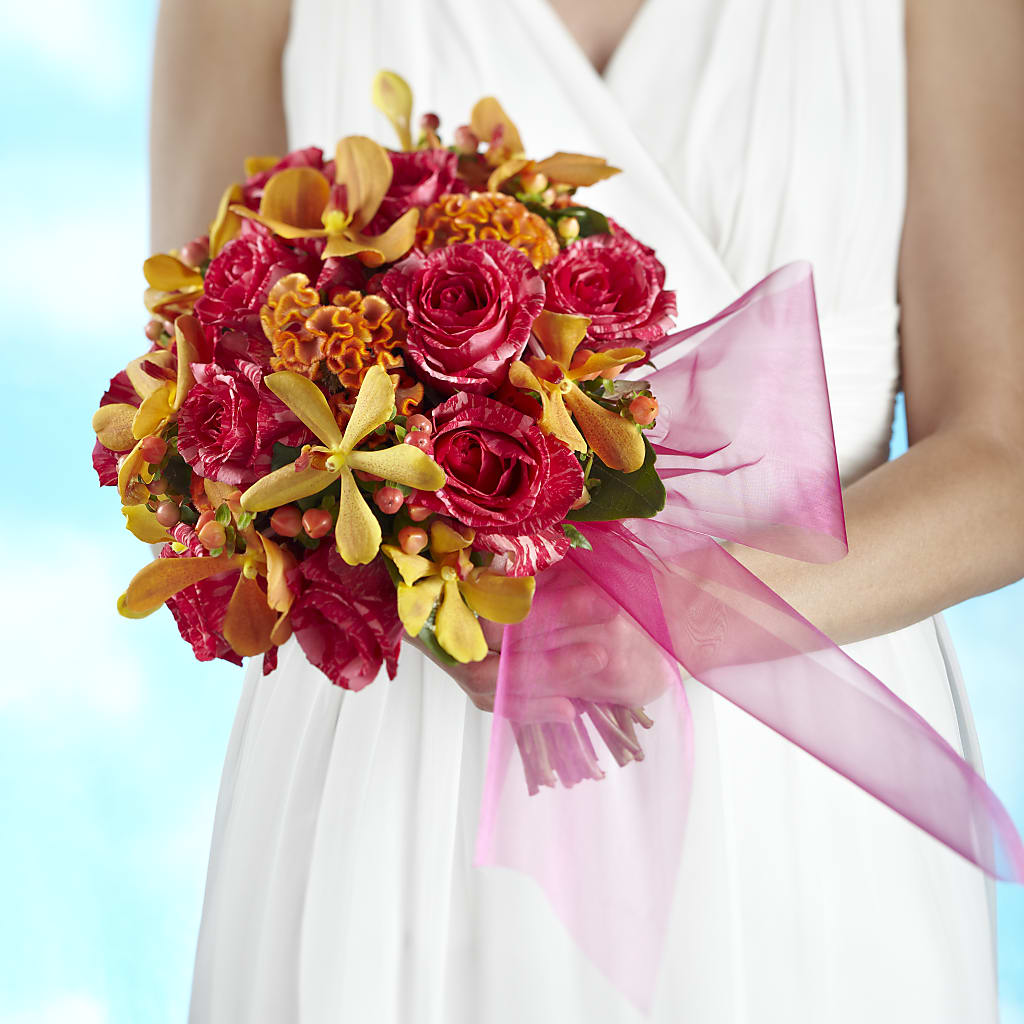 Brilliant Shades of Love Bouquet –  Peonia Flowers Llc, Lakewood NJ