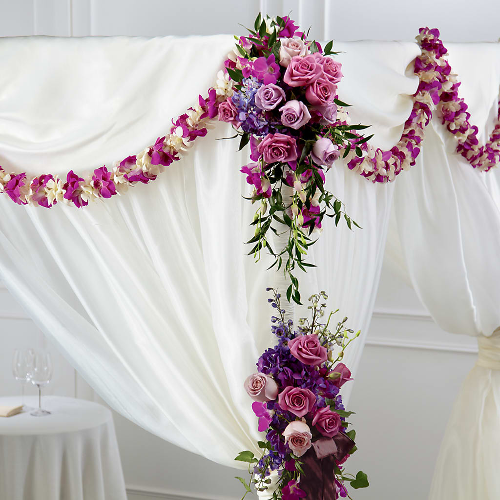 Color & Light Chuppah Decor –  Peonia Flowers Llc, Lakewood NJ