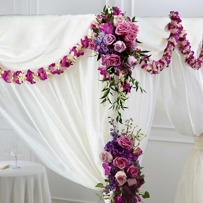 Color & Light Chuppah Decor –  Peonia Flowers Llc, Lakewood NJ