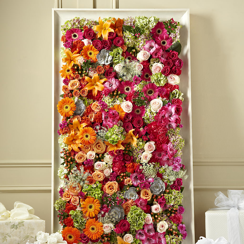 Fresh Picked Floral Wall –  Peonia Flowers Llc, Lakewood NJ