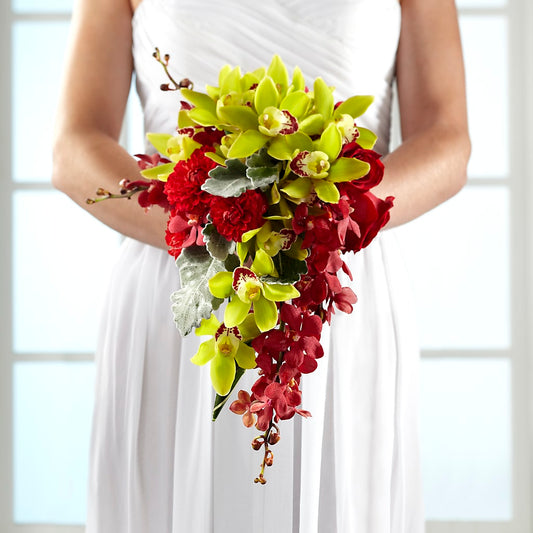 Elegant Orchid Bouquet –  Peonia Flowers Llc, Lakewood NJ