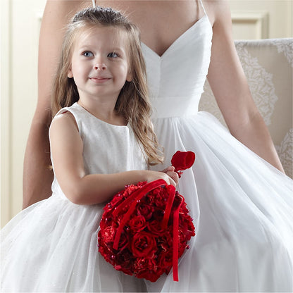 Pure at Heart Flower Girl Arrangement –  Peonia Flowers Llc, Lakewood NJ