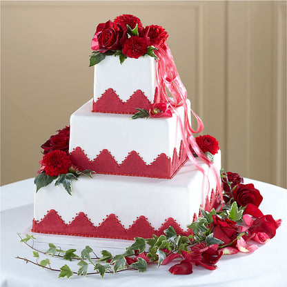 Forever Happiness Cake Decor –  Peonia Flowers Llc, Lakewood NJ