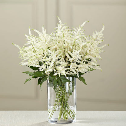 White Astilbe Bouquet –  Peonia Flowers Llc, Lakewood NJ